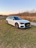 Audi A6 45 Avant S-Line Quattro Audi  2019 Wit, Auto's, Audi, Automaat, Zwart, 4 cilinders, Wit