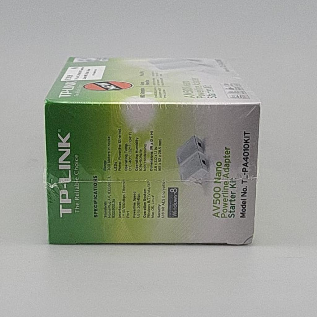 TP-Link TL-PA4010 KIT Powerline Zonder Wifi 2 Stuks | Nieuw, TP-Link, Nieuw, Support@tplink.com, TP-Link Corporation Limited
Room 901, 9/F, New East Ocean Centre
9 Science Museum Road, Tsim Sha Tsui
Kowloon, Hong Kong