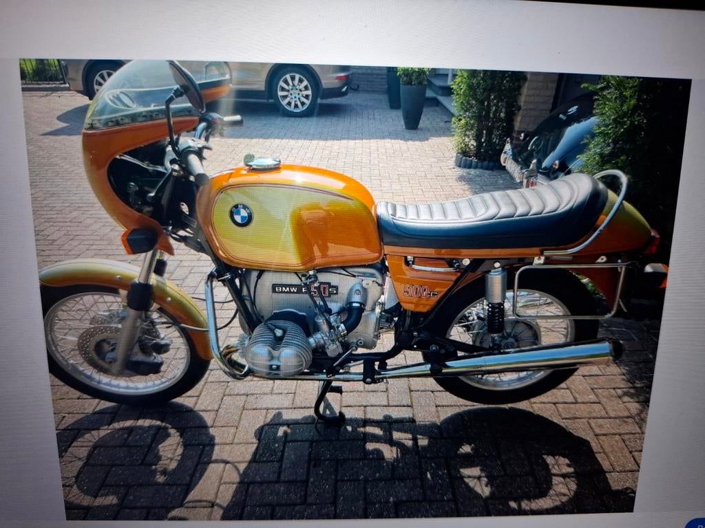 Gevraagd mooie bmw oldtimer motorfiets, Particulier