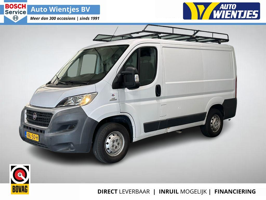 Fiat Ducato 2.0 MultiJet | L1H1 3-Pers | Airco | Trekhaak, Auto's, Euro 5, 4 cilinders, 1898 kg, Wit
