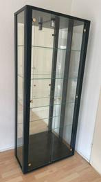 Vitrinekast met verlichting, Ophalen, Met deur(en), 50 tot 100 cm, 150 tot 200 cm