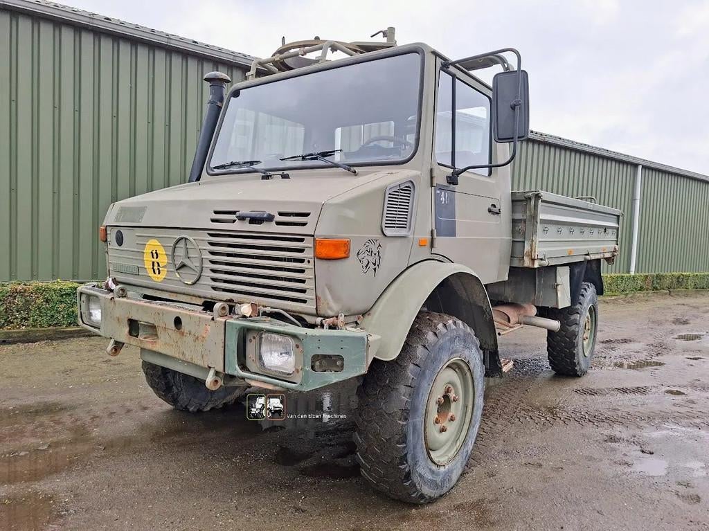Mercedes-Benz Unimog U1350 / U1550 (bj 1996), Auto's, Vrachtwagens, 136 pk, Mercedes-Benz, Bedrijf, Diesel