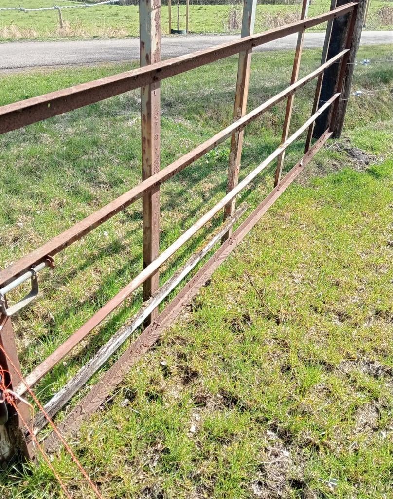 Weidepoort,hek, 4x1,35 m