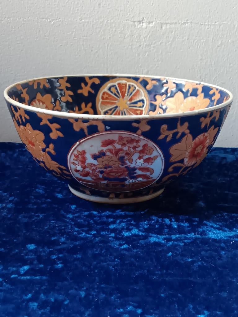 Antieke Aziatische Imari Kom - ca. 1900, Ophalen of Verzenden