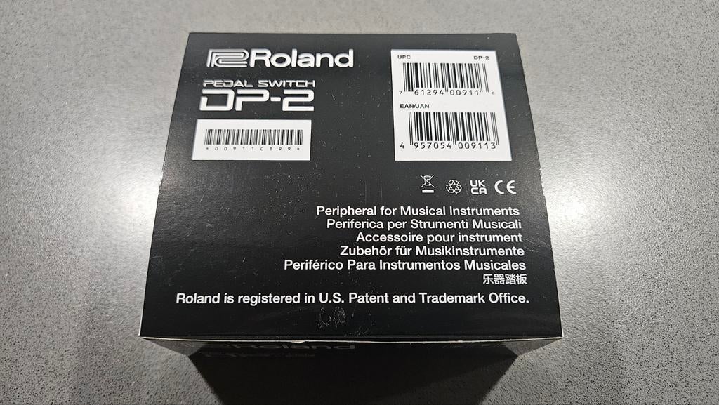Roland DP-2 pedaal nieuw in doos, Ophalen of Verzenden, Nieuw, Elektrische gitaar