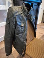 Dames Motorjas Zwart Lederlook Maat L, Ophalen of Verzenden, Tweedehands, Dames, Jas | textiel