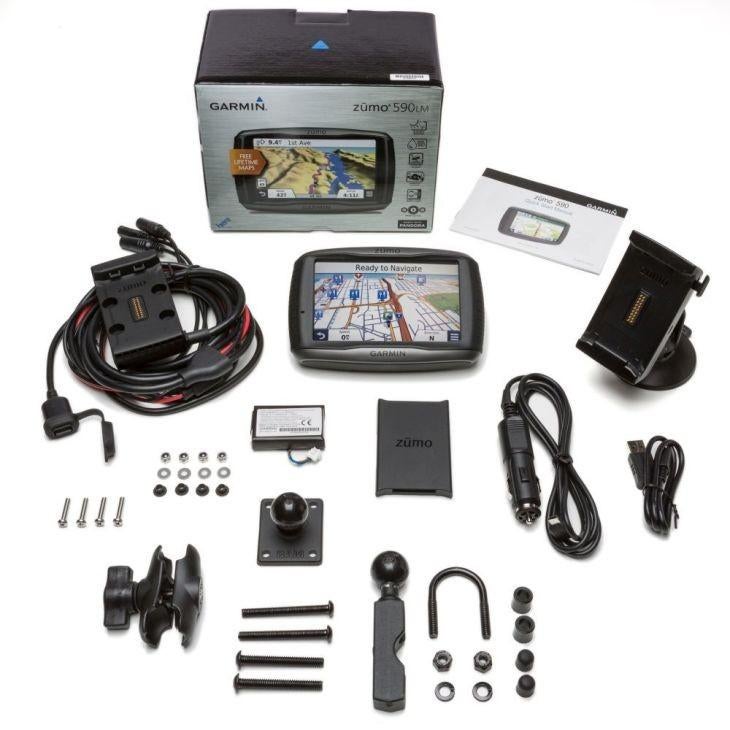 Zumo Garmin 590 LM - ZGAN !, Motoren, Ophalen of Verzenden, Zo goed als nieuw
