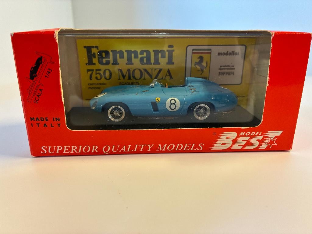19541: Ferrari 750 Monza #8 - Munaron/Meirat - Parigi 1956, Overige merken, Auto, Shop@carrera-toys.com, Ophalen of Verzenden