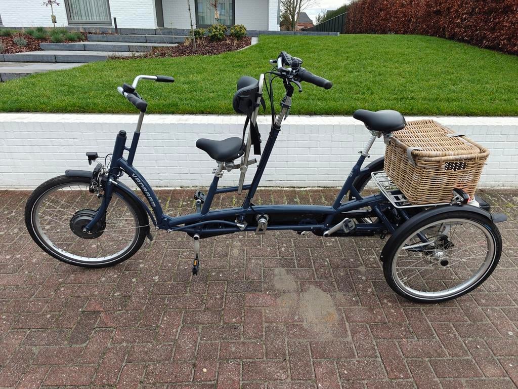 Van Raam Twinny Plus met besturing achter, Ophalen