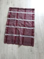 Paars grijs geruite sjaal, Kleding | Dames, Ophalen of Verzenden, Zo goed als nieuw, Maat 38/40 (M), Sjaal