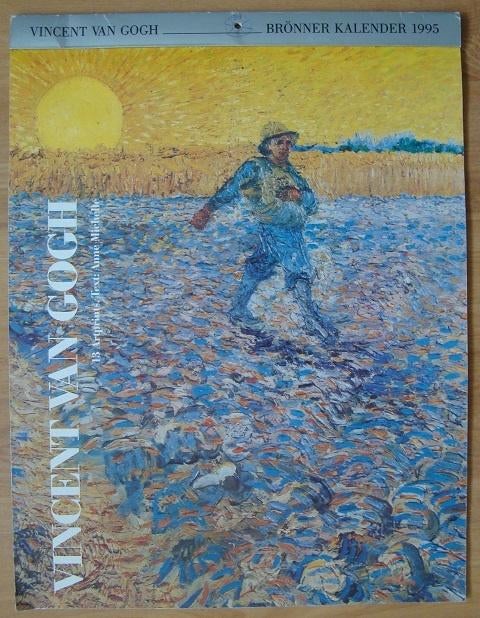 Vincent van Gogh - Brönner Kalender 1995, Ophalen of Verzenden, Zo goed als nieuw, Schilder- en Tekenkunst