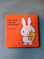 Nijntje kartonnen boek - Wat doet Nijntje vandaag?, Ophalen of Verzenden, Gelezen, 1 tot 2 jaar