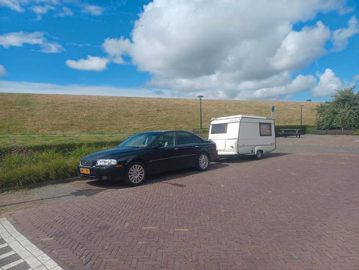 Retro Rapido 30T 1996 met hefdak, Caravans en Kamperen, Caravans, Bedrijf, 500 - 750 kg, Rapido, Disselslot, Hefdak, Luifel, Ophalen