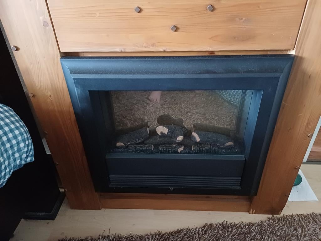 GRATIS OP TE HALEN., Ophalen, Zo goed als nieuw, Vrijstaande haard, Elektrische haard