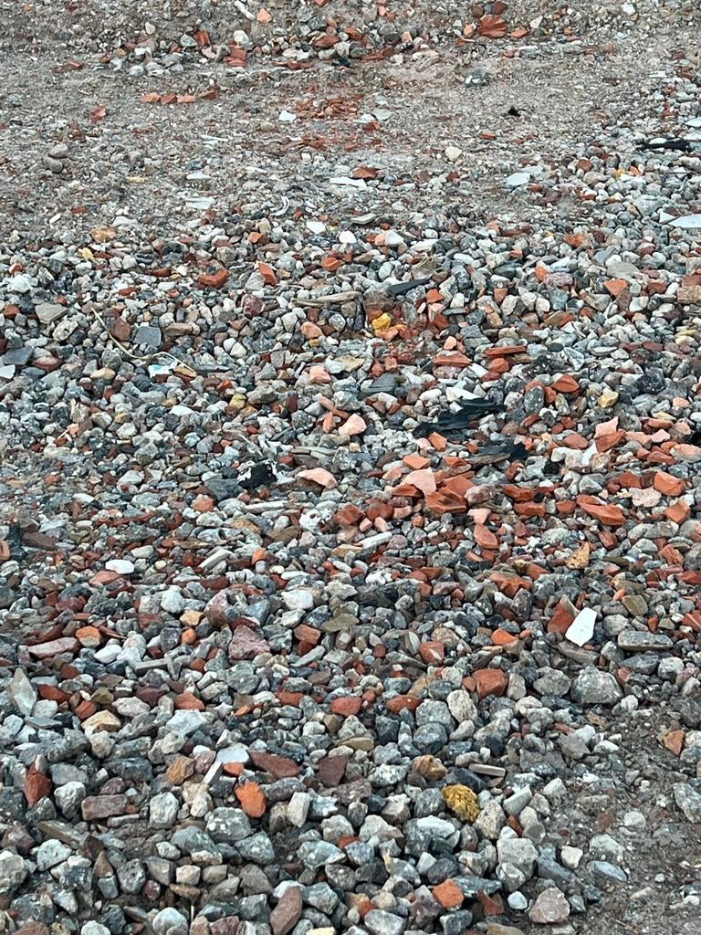 Gebroken puin puin verharding, Ophalen, Overige materialen, Gebruikt, Overige typen