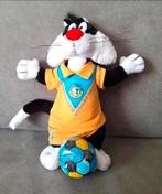 Sylvester Looney Tunes voetbal knuffel 30 cm, Ophalen of Verzenden, Zo goed als nieuw, Overige typen
