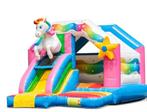 Unicorn Springkussen Huren | PartyverhuurVeluwe, Ophalen of Verzenden, Zo goed als nieuw, Overige