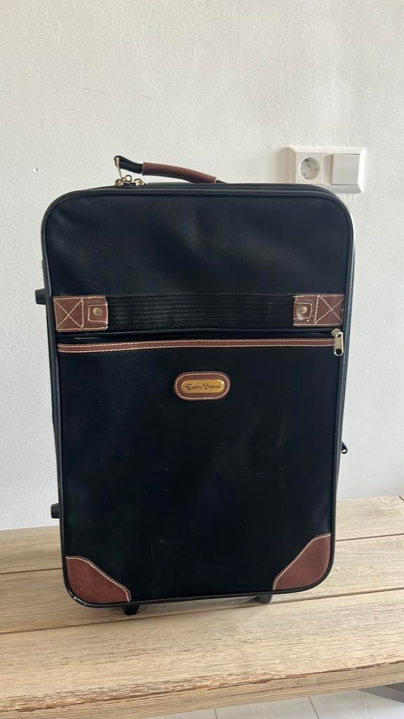 Koffer - trolley rolkoffer, Ophalen, 50 tot 60 cm, Hard kunststof, Zo goed als nieuw