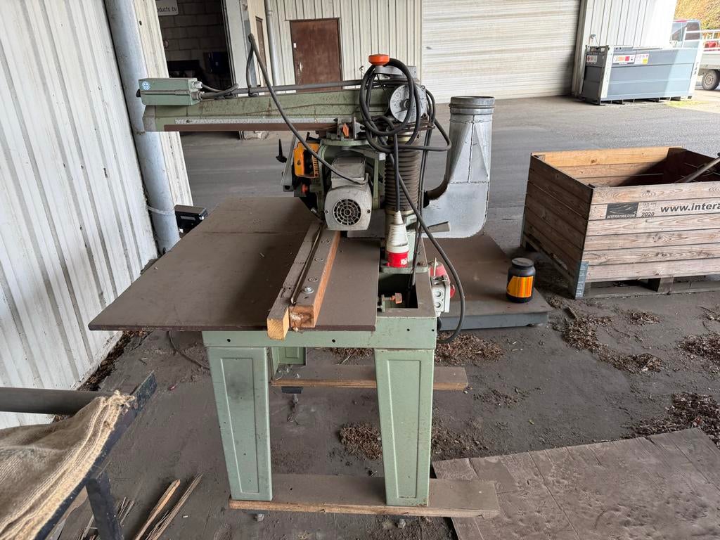 Robuuste Afkortzaag - Ideaal voor Houtbewerking, Ophalen, Gebruikt, 70 mm of meer, Afkortzaag