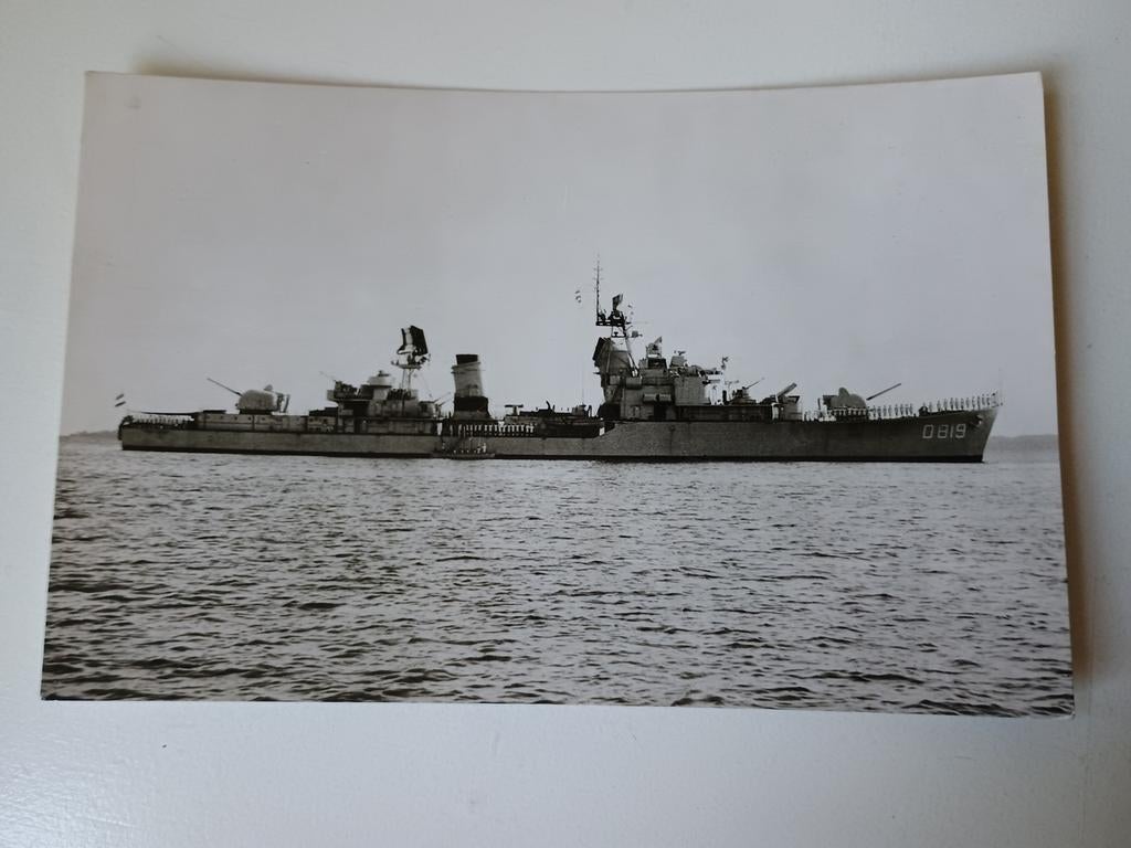 Oude ansichtkaart Hr. Ms Jager Amsterdam ( nr.1), Verzamelen, Ophalen of Verzenden, Voor 1920