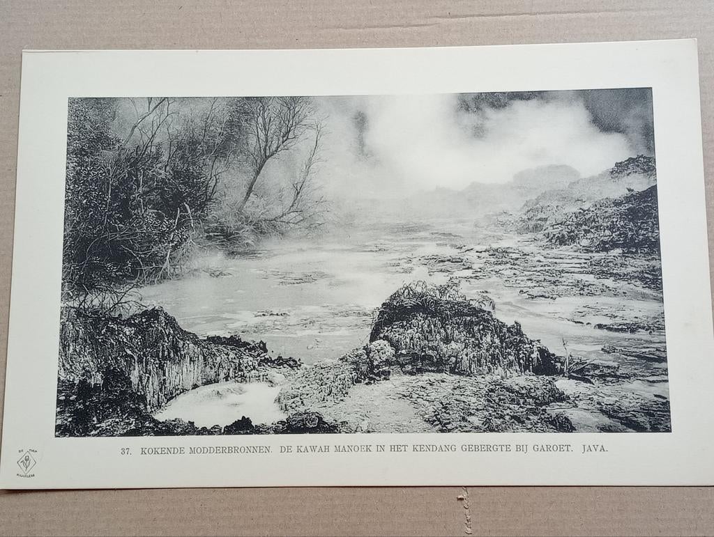 Foto gravure Nederlands Indië Indonesië 1910, Verzamelen, Ophalen of Verzenden