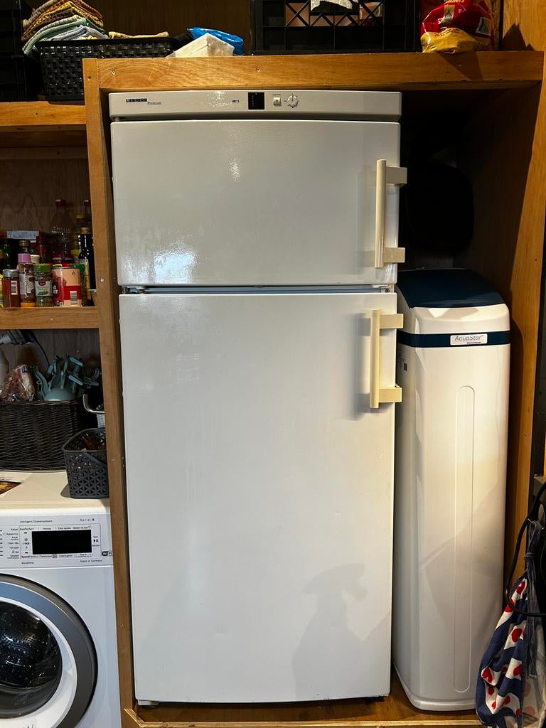 Liebherr koel vries combinatie, Ophalen, Gebruikt, 120 tot 140 cm, 200 liter of meer