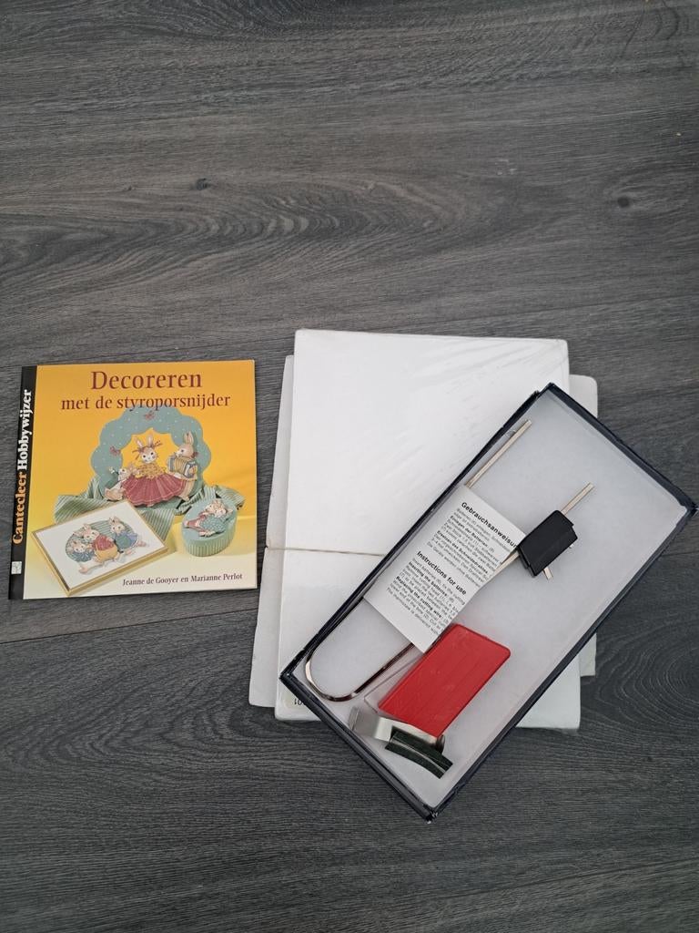 Decoreren met de styroporsnijder boek en set, Ophalen of Verzenden