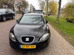 Seat Leon 2.0 16V FSI 110KW 2005 Zwart, Auto's, Voorwielaandrijving, 4 cilinders, 1984 cc, Leon