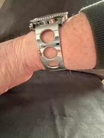 Horlogeband Air Racer Breitling staal 220a, Sieraden, Tassen en Uiterlijk, Horloges | Heren, Verzenden, Zo goed als nieuw, Staal