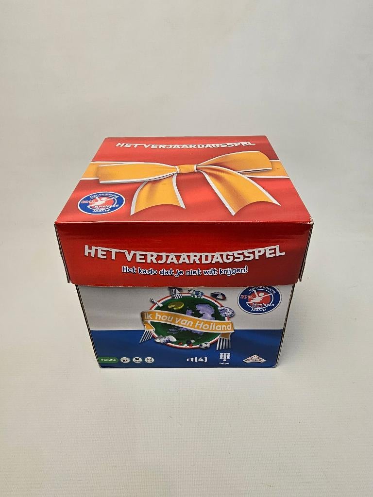 # Het Verjaardagsspel Ik hou van Holland verjaardag spel, Hobby en Vrije tijd, Ophalen of Verzenden, Gebruikt