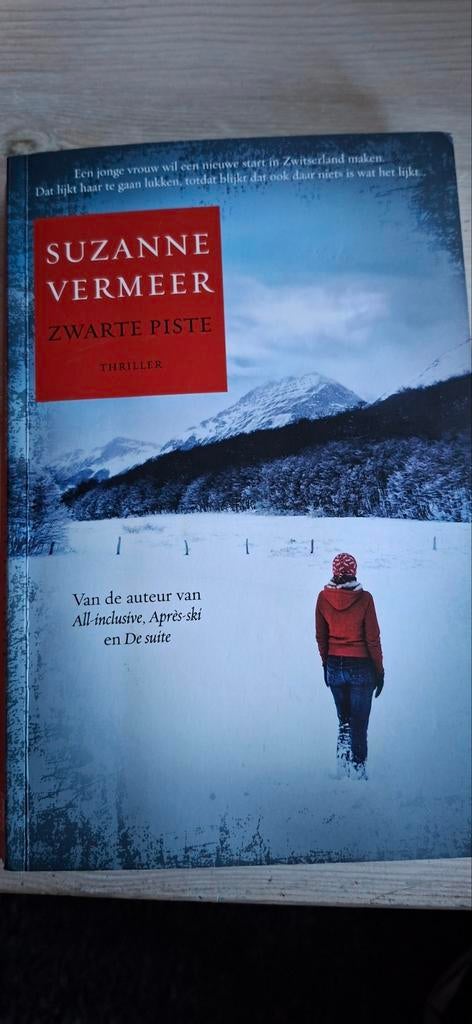 Suzanne Vermeer - Zwarte piste, Ophalen, Zo goed als nieuw, Suzanne Vermeer