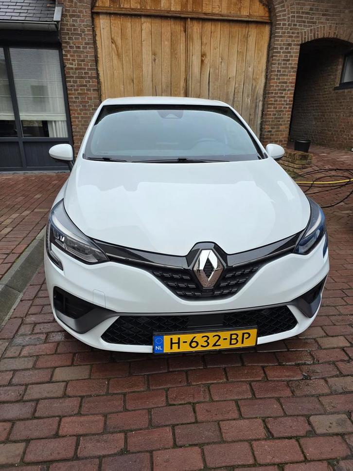 Renault Clio R.S. Line 100pk 2019 Wit, Auto's, Renault, Particulier, Clio, 360° camera, ABS, Achteruitrijcamera, Adaptieve lichten