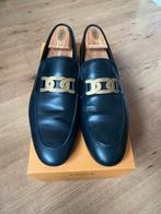 Tod’s loafers instappers zwart/goud leer ZGAN maat 11/45.5, Kleding | Heren, Schoenen, Loafers, Zwart, Ophalen of Verzenden, Zo goed als nieuw