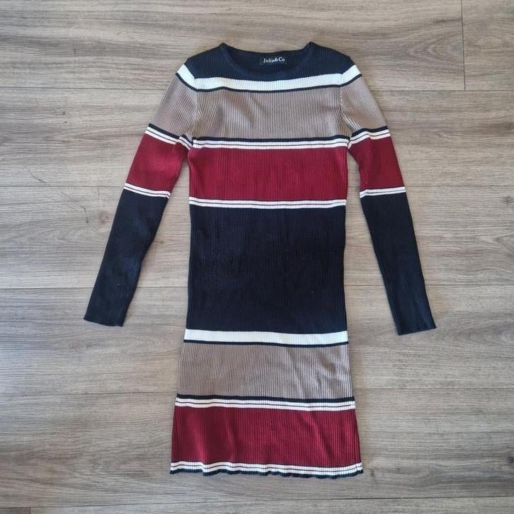 Gestreepte jurk Jolio&Co maat S, Kleding | Dames, Jolio&Co, Overige kleuren, Ophalen of Verzenden, Maat 36 (S)
