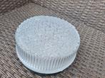 Vintage glazen RZB plafondlamp - Bubbelpatroon, Huis en Inrichting, Ophalen, Gebruikt, Glas, Vintage, Retro