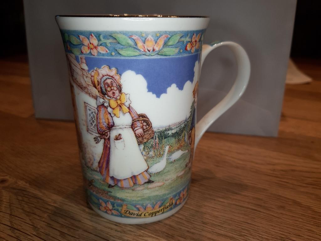 Vintage theekopje Sadler David Copperfield, Antiek en Kunst, Ophalen