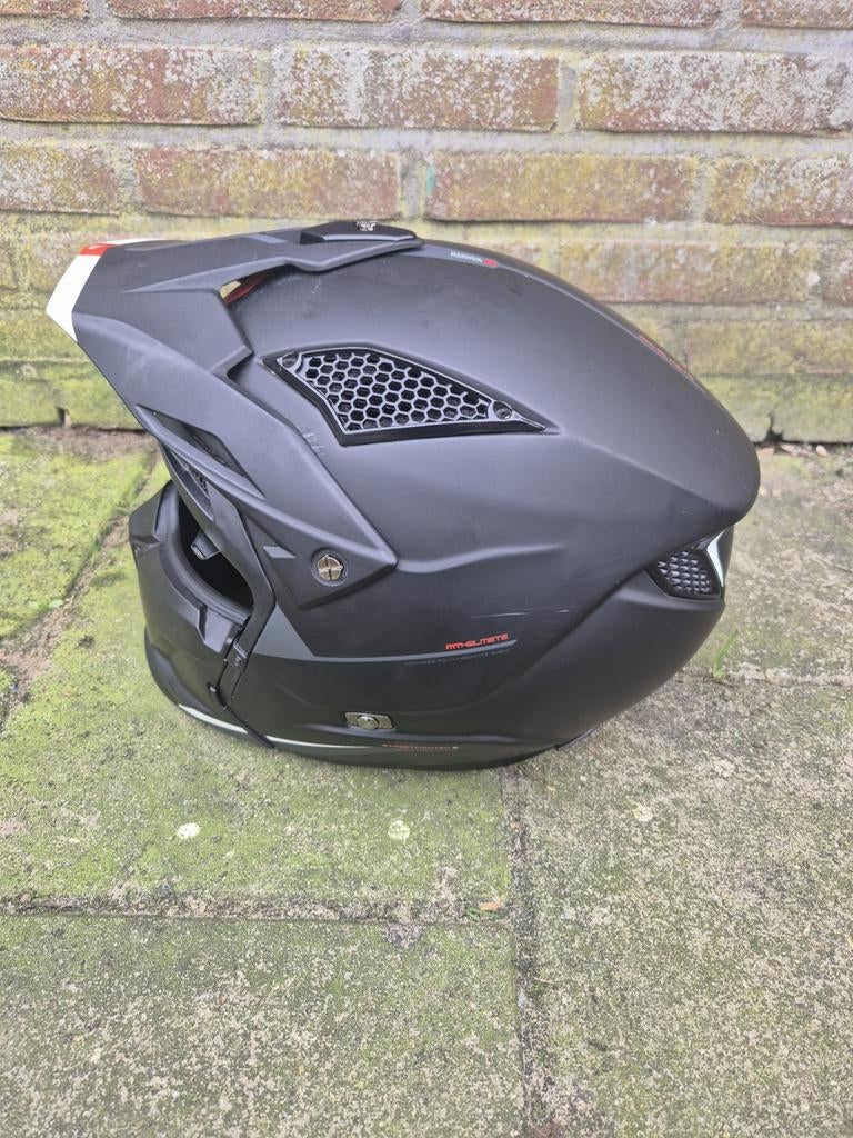 MT Helmets motorhelm/brommerhelm, Motoren, Ophalen of Verzenden, Tweedehands, Laarzen