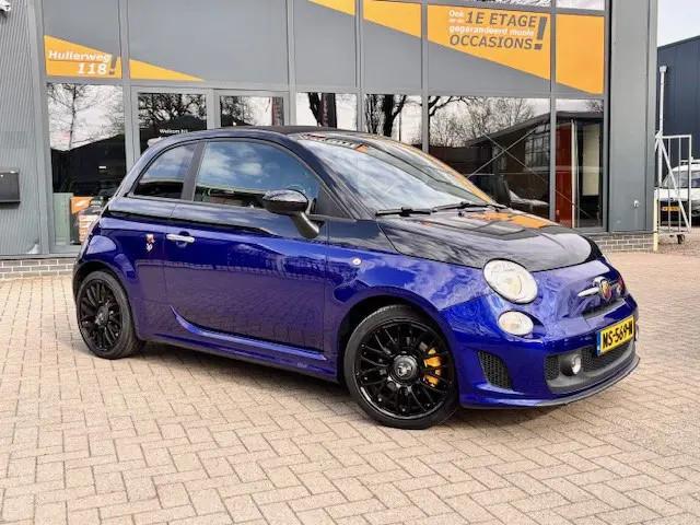 Fiat 500 1.4 T-Jet Abarth Elaborabile/ cabrio / € 15.950,0, Auto's, Fiat, Parkeersensor, 4 cilinders, Cabriolet, Leder