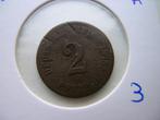 2 Pfennig 1875 A Duitsland (nr 3), Ophalen of Verzenden, Duitsland, Losse munt