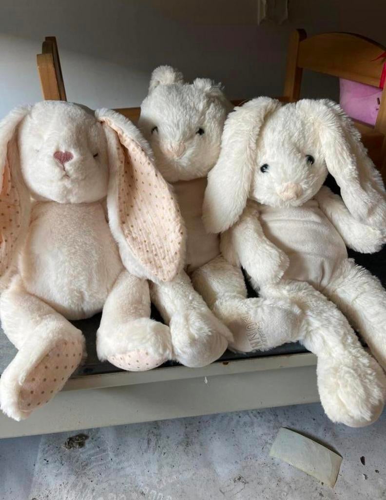 Konijntjes knuffels, Ophalen of Verzenden, Nieuw, Overige typen