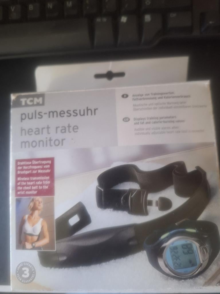 TCM puls-messuhr hartslagmeter, Sport en Fitness, Hartslagmeters, Ophalen, Nieuw, Overige merken