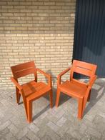 x2 Keter Tuinstoelen, Ophalen, Zo goed als nieuw, Kunststof, Stapelbaar