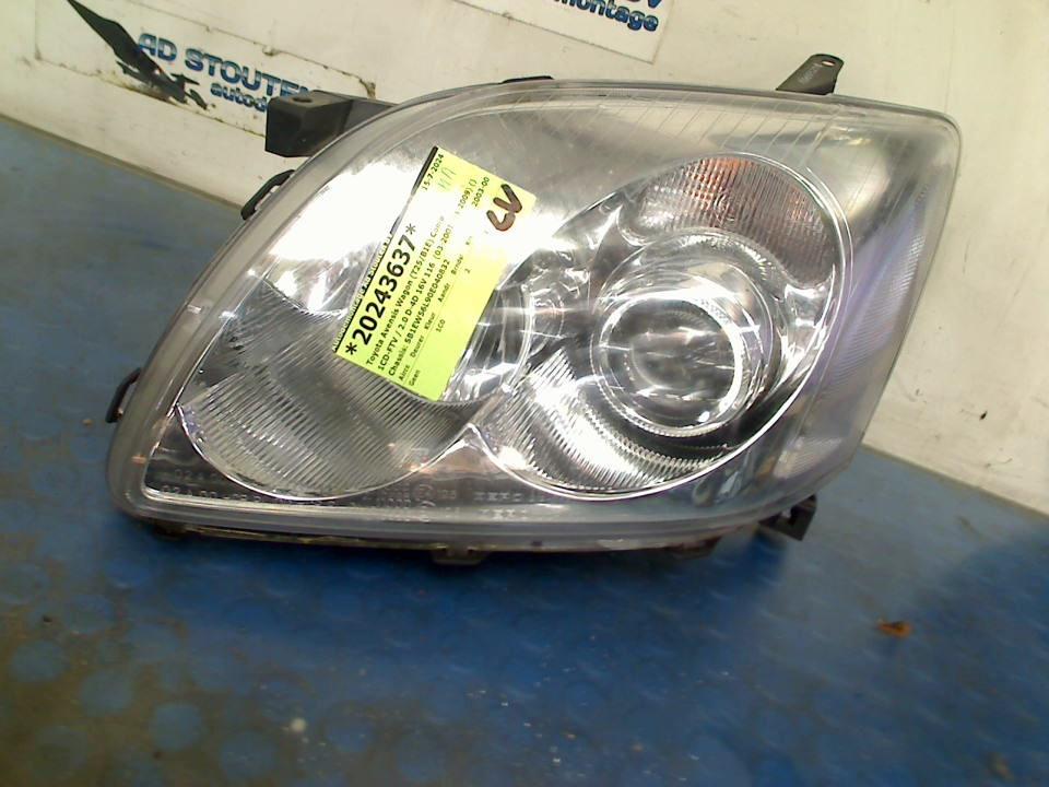 Koplamp Links Toyota Avensis Wagon (T25/B1E) 2003 0821211F3L, Auto-onderdelen, Verlichting, Gebruikt, Kundenbetreuung@toyota.de