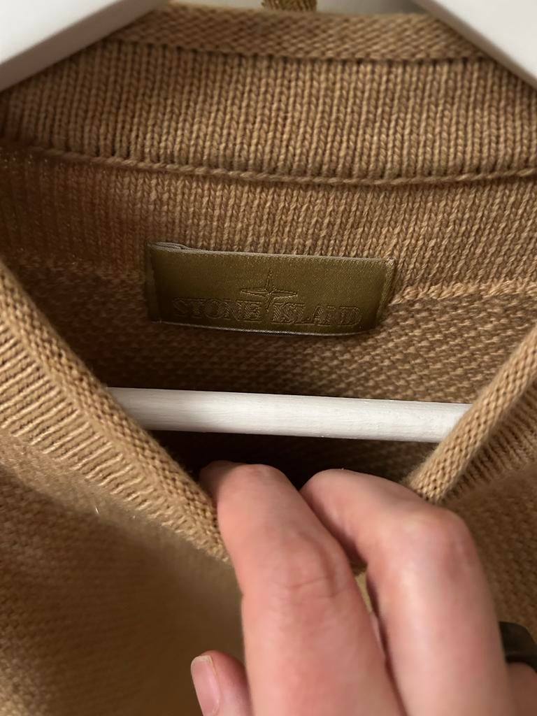 Stone Island ghost  trui - Maat S, Ophalen of Verzenden, Zo goed als nieuw, Maat 46 (S) of kleiner, Beige