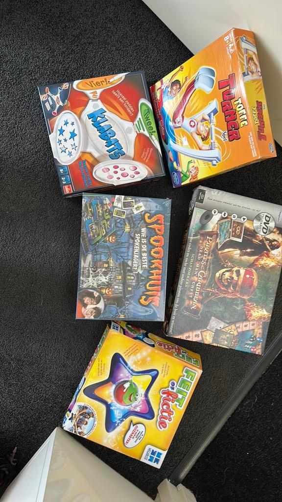 Diverse spelletjes leeftijd 8+, Hobby en Vrije tijd, Gezelschapsspellen | Bordspellen, Ophalen of Verzenden, Gebruikt