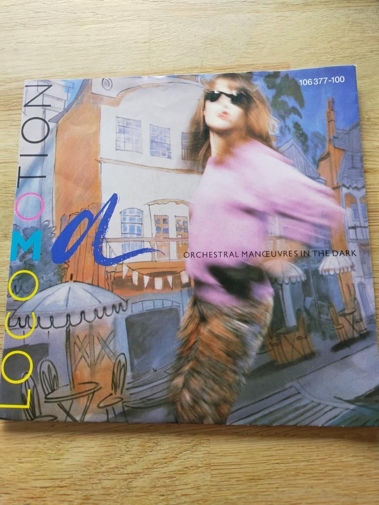 Orchestral Manoeuvres in the Dark ,  locomotion, Cd's en Dvd's, Vinyl Singles, Ophalen of Verzenden, Zo goed als nieuw, Pop