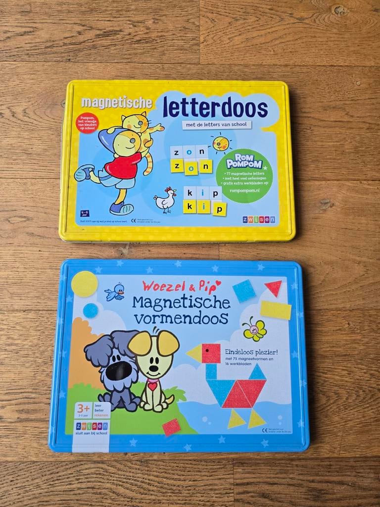 Woezel en Pip & Letterdoos Magnetische Spelletjes, Ophalen, Gebruikt, Taal en Lezen