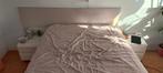 gratis ikea boxspring incl matras 140x200, Ophalen, Gebruikt, Wit, Tweepersoons