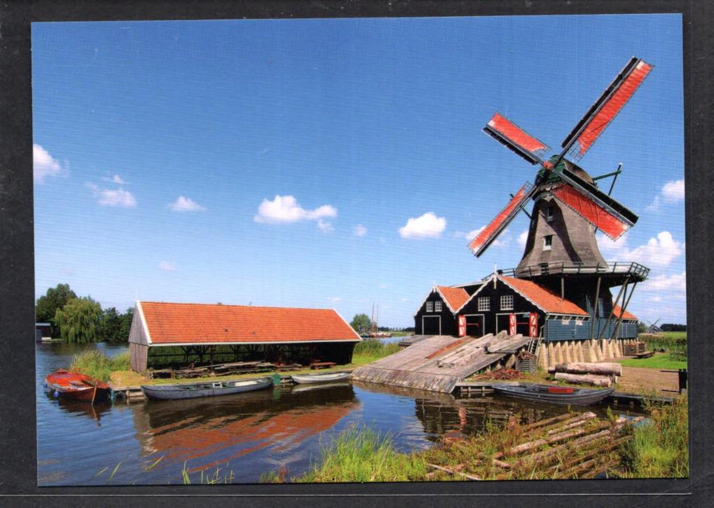 molen; Zaagmolen De Rat te IJlst., Verzenden, 1980 tot heden, Ongelopen, Friesland