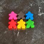 Carcassonne: 6x Big Meeple onderdelen, Vijf spelers of meer, Ophalen of Verzenden, Zo goed als nieuw, 999 Games